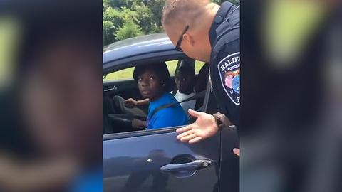 This Cop Pulls People Over...To Give Them Ice Cream!