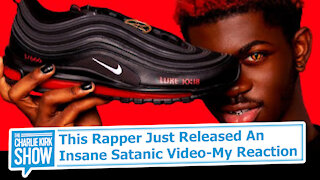 This Rapper Just Released An Insane Satanic Shoe-My Reaction