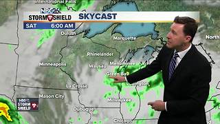 Michael Fish's NBC26 Storm Shield weather forecast