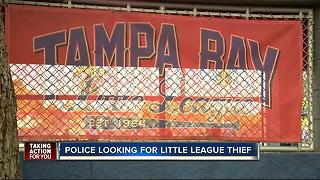Police search for little league thief