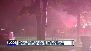 Two dead in fire on Detroit's northwest side