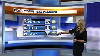 Temperatures Increasing, Rain Chances Decreasing