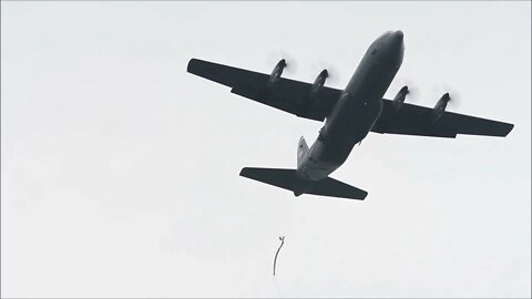 U.S. Army Paratroopers Conduct a Joint Airborne Operation - Rapid Trident 21