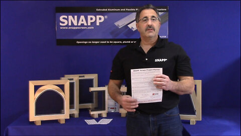 SNAPP® screen - Installation Series Part 1 - Materials & Ordering