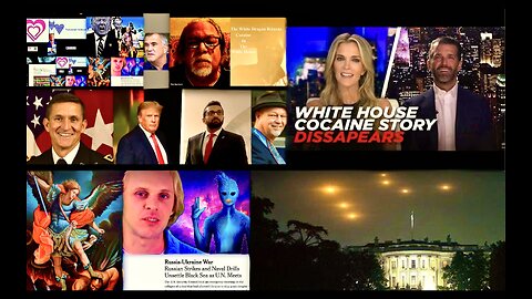 UFO White House Cocaine Pedophilia Go Mainstream As David Wilcock White Dragon Deliver Good News