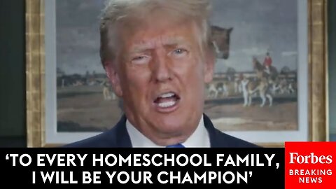 BREAKING NEWS: Trump Issues Pledge To Families That Homeschool Their Children