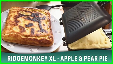 Ridgemonkey XL - Cooking an Apple, Pear, Agarve Nector & Cinnamon Pie