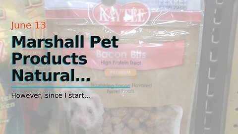 Marshall Pet Products Natural Complete Nutrition Premium Ferret Diet Food Select Chicken Formul...