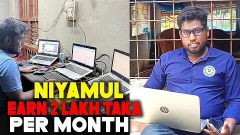 Earn by freelancing 2 lakh taka per month by buying a laptop with dail