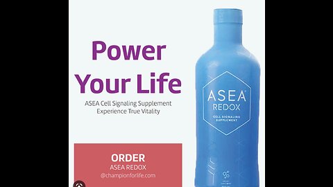 ASEA, Redox Miracles and Opportunity.