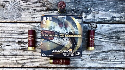 Federal High Over All 12 Gauge Competition Load - Breakdown