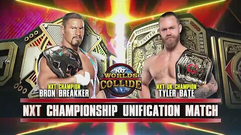 Bron Breakker Vs Tyler Bate (NXT Worlds Collide 2022) Highlights