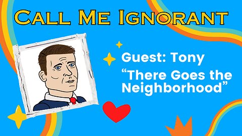 Setting the Record Straight w/ Tony from "9/11 is Gay" and "There Goes The Neighborhood"