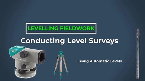 Level Survey Part 4: How to conduct a level survey - from benchmark 1-2 #engineering #survey