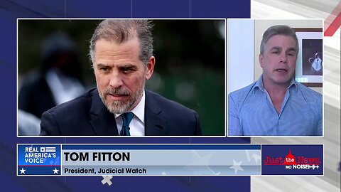 Tom Fitton: FBI’s cover-up of Hunter Biden was election interference and obstruction of justice