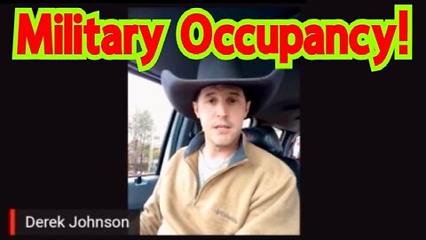 Derek Johnson HUGE: Military Occupancy!
