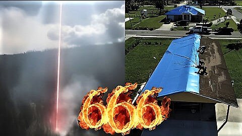 FEMA'S OPERATION BLUE ROOF! D.E.W BLUE WAVELENGTH BEAM IS 6.66 FREQUENCY! - TEOTB