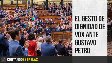 El gesto de dignidad de Vox ante Gustavo Petro