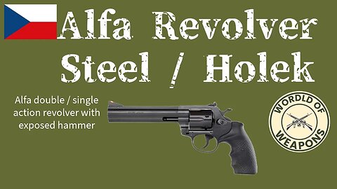 Revolver Alfa 🇨🇿 Czech Design Excellence