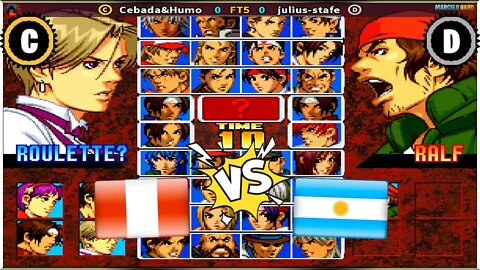 The King of Fighters '99 (Cebada&Humo Vs. julius-stafe) [Peru Vs. Argentina]