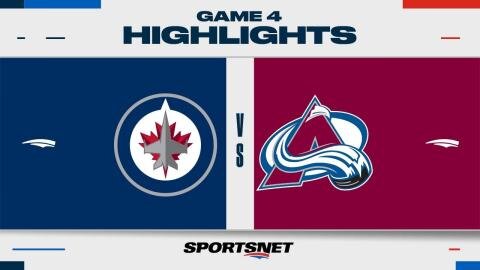 NHL Game 4 Highlights _ Jets vs Avalanche