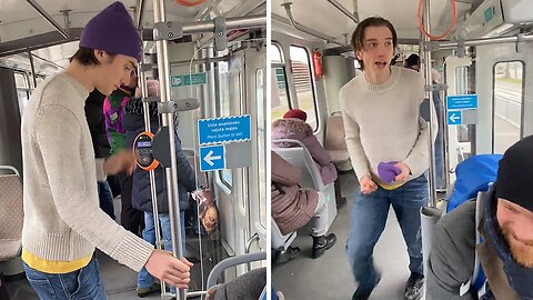 Dude Gets Off Train To Sprint To Next Station, Gets Back On Same Train