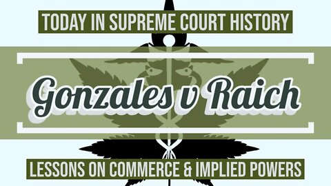 Cannabis, Commerce & the Constitution: The Lessons of Gonzalez v Raich (2005)