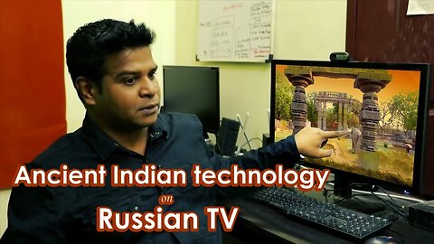 Russian TV on my Findings about Ancient Indian Technology | Hindu Technology |