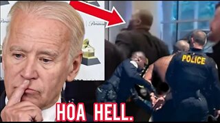 REVENGE_ He got ARRESTED Liveon TV at Grammys After REFUSING To Endorse Biden REGIME