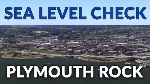 Sea Level Check - Plymouth Rock