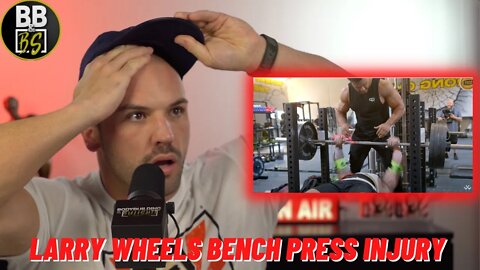 Larry Wheels Bench Press Accident! REALLY BAD !