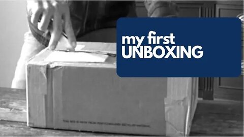 MY FIRST UNBOXING (Thanks, Giordana!)