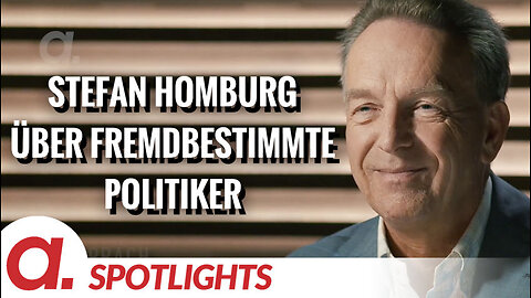 Spotlight: Stefan Homburg über das fremdbestimmte Politikerleben eines Ministers