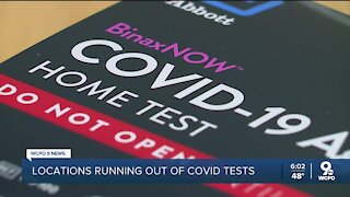 Tri-State locations run out of COVID tests