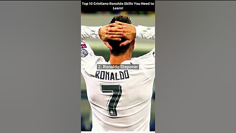 Top 10 Cristiano Ronaldo Football Skills You Need to Learn! #football #shorts