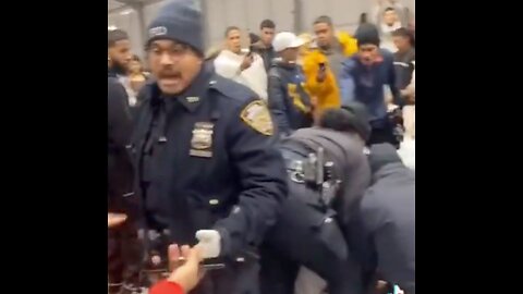 Illegal migrants assault NYPD officers in the New York City Randall’s Island housing facility