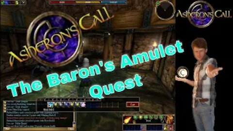 Just Playing Asheron's Call | Newbie Mage Pt3 The Baron's Amulet | Seedsow Shard | With Chat
