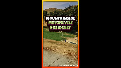 Mountainside motorcycle Ricochet | Funny #gtaonline clips Ep 472 #gtamods #gtamoney
