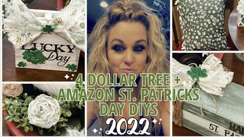 4 Easy St Patty’s Day DIYS/Dollar Tree/ Amazon