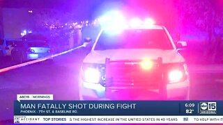 Man shot, killed during altercation in Phoenix