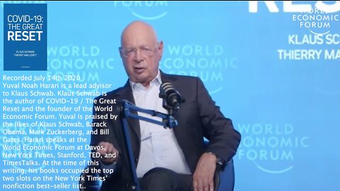 The Great Reset | "Be Vaccinated Every Year?" & "Going Back to Normal Is Fiction" | Klaus Schwab