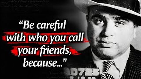 Life lessons I've learned from Al Capone's
