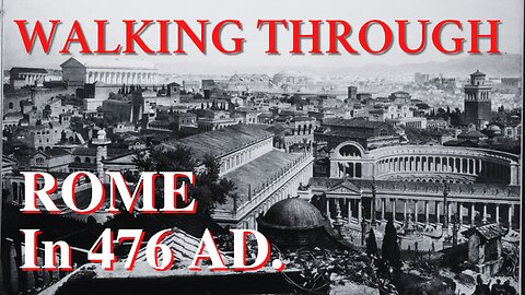 How far declined was the city of Rome in 476 AD?