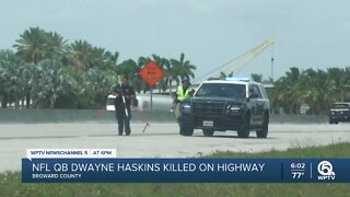 NFL quarterback Dwayne Haskins killed on I-595