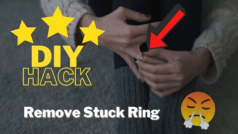 How to reduce swelling in finger to remove Ring | Easy & Painless