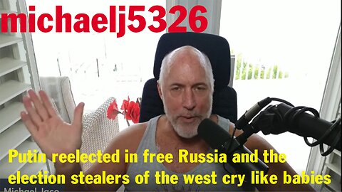 Putin reelected in free Russia and the election stealers of the west cry like babies 2024