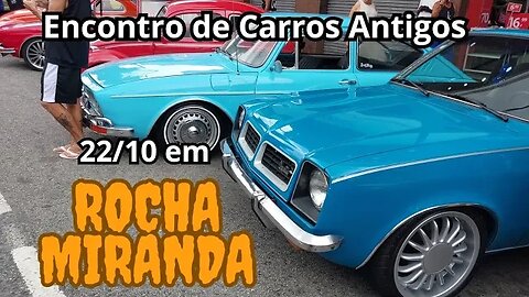 Encontro de Carros Antigos em Rocha Miranda - 22/10/23