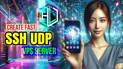 Create SSH UDP CUSTOM Server | Step By Step Tutorial