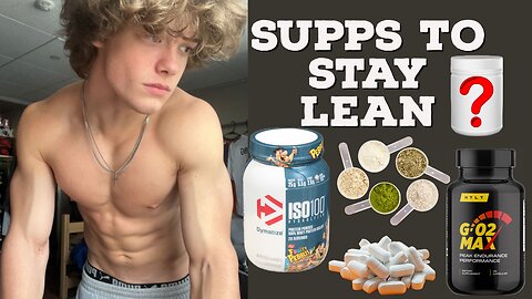 Supplements To Get LEAN And Stay LEAN