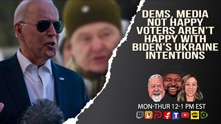 Dems, Media Not Happy Americans Don't Trust Biden's Ukraine Intentions